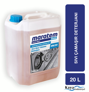 Maratem M630 Ana Yıkama Sıvı Çamaşır Deterjanı 20 LİTRE