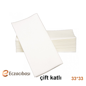 BASKISIZ Çift Kat Garson Katlama 1/8 100*24pkt