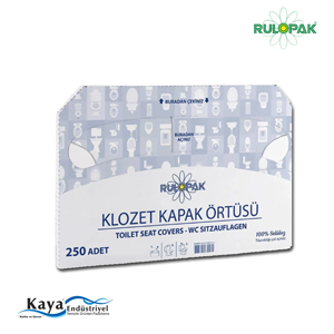 Rulopak R-2613 Klozet Kapak Örtüsü 250'li Paket