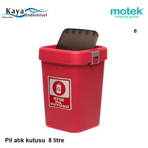 PİL ATIK KUTUSU - 8 Lt