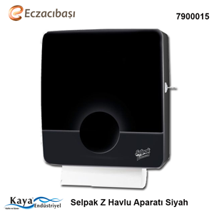 Selpak Touch Z Katlı Havlu Dispenseri Siyah 7900015