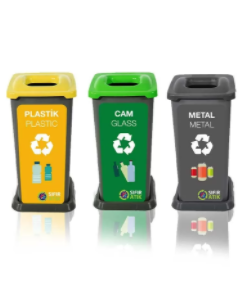 70 Litre Plastik Sıfır Atık Kovası