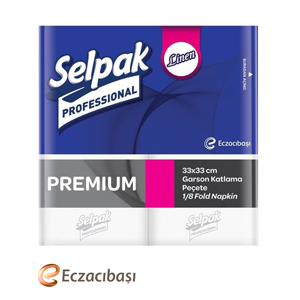 Selpak Prof. Çift Katlı Garson Katlama Peçete 33X33 Cm 100 Lü* 24 PKT