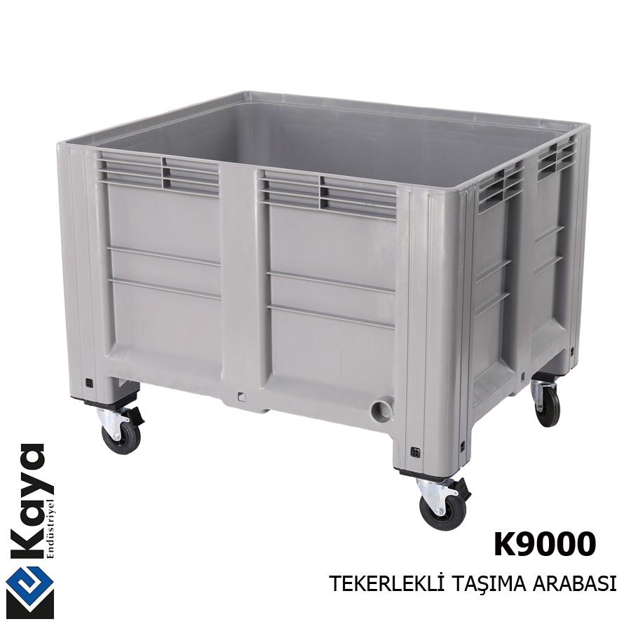 Tekerlekli Çamaşır Taşıma Arabası K-9000